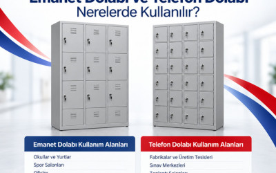 Emanet Dolabı ve Telefon Dolabı Nerelerde Kullanılır?
