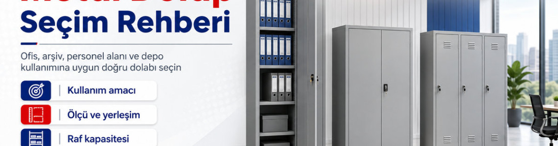 İş Yerleri İçin Metal Dolap Seçim Rehberi