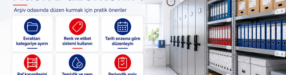 Ofis Arşiv Odası Nasıl Düzenlenir?
