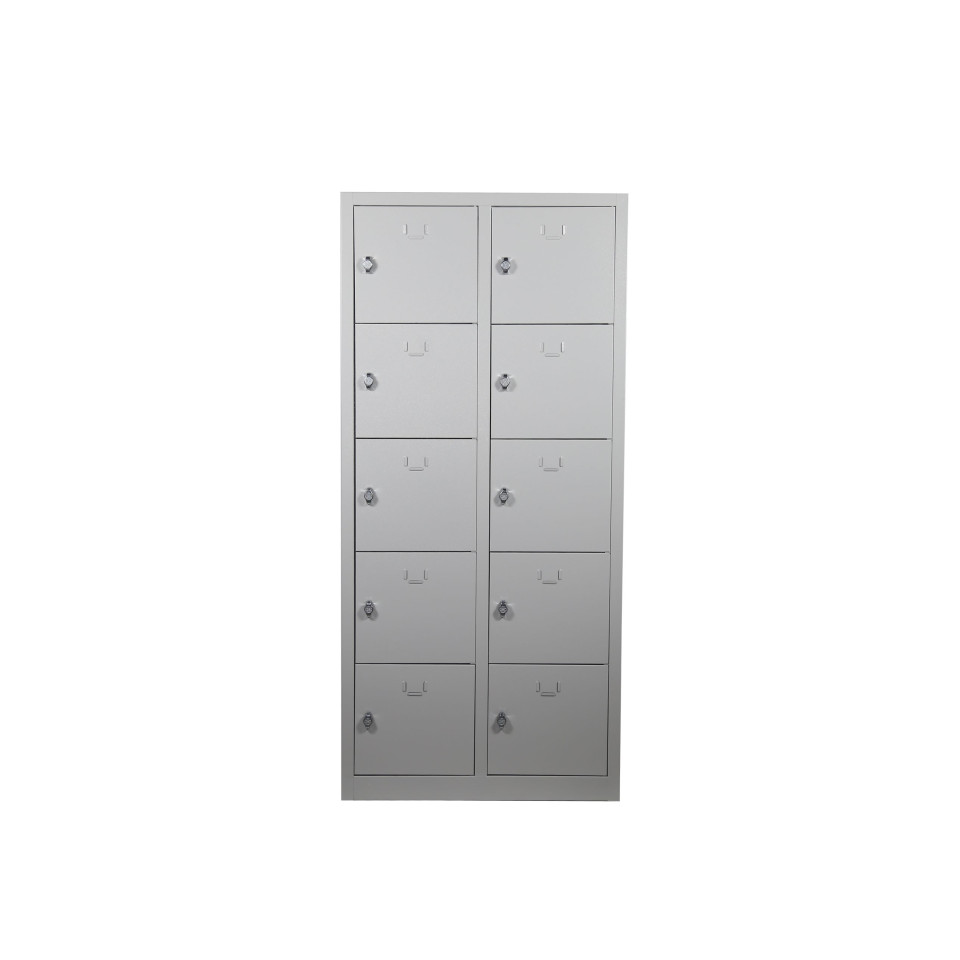 10 Kapaklı Metal Silah Dolabı
