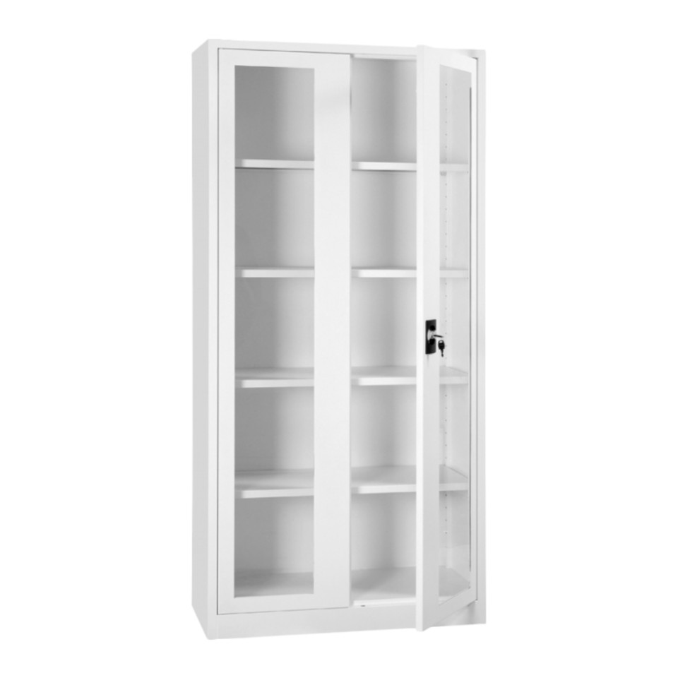 Cam Kapaklı Metal Dosya Dolabı