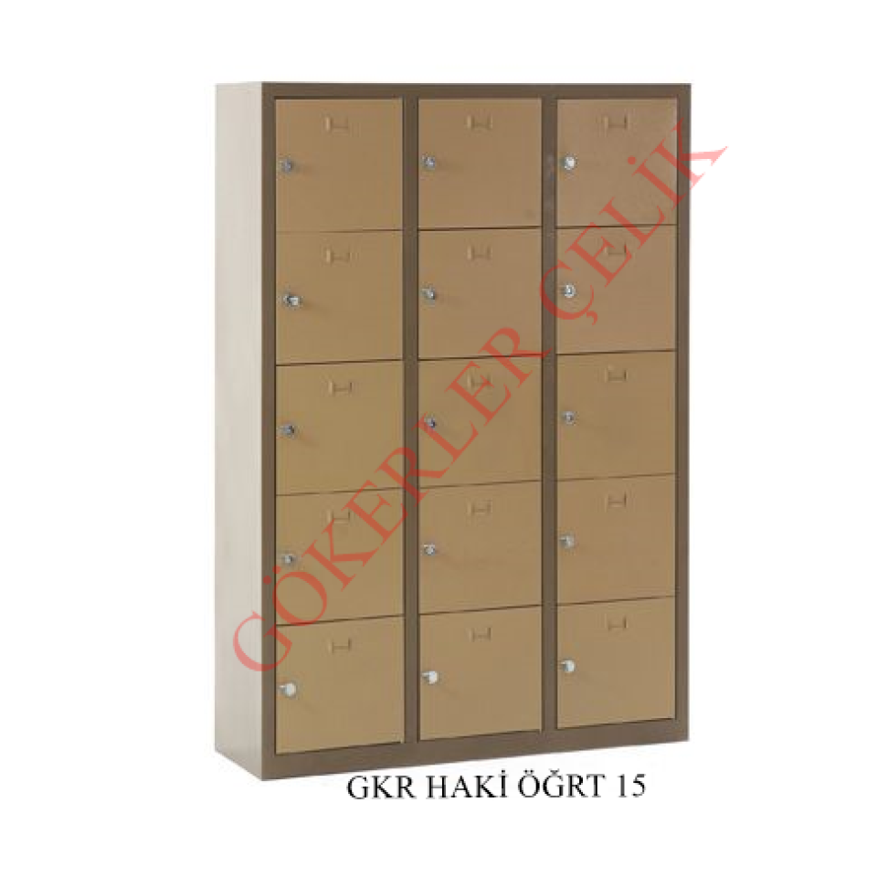 Ekonomik Çok Gözlü Metal Öğretmen Dolabı